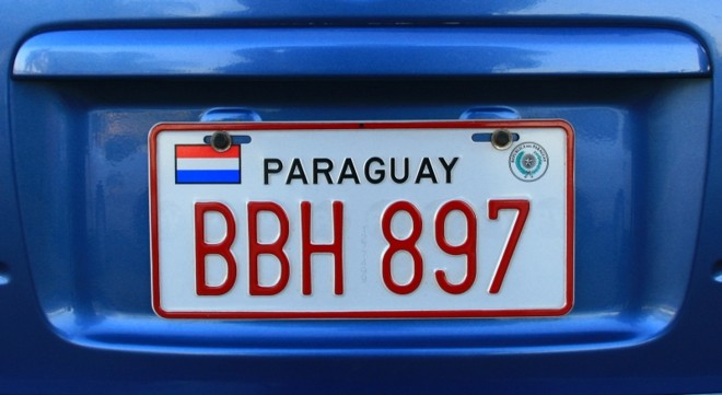Registrar carro importado do Paraguai
