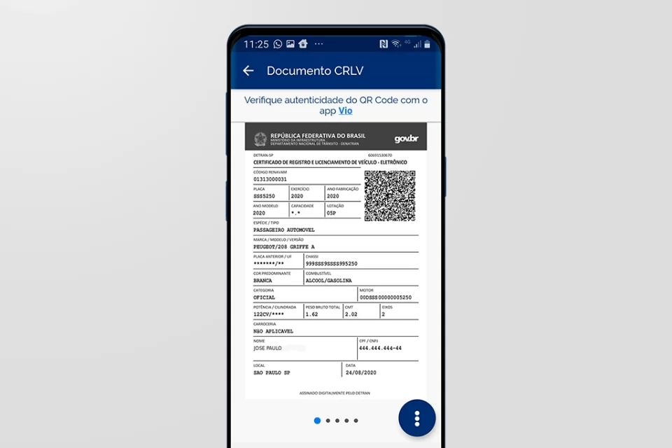 documento ATPV, Novo CRV, DUT